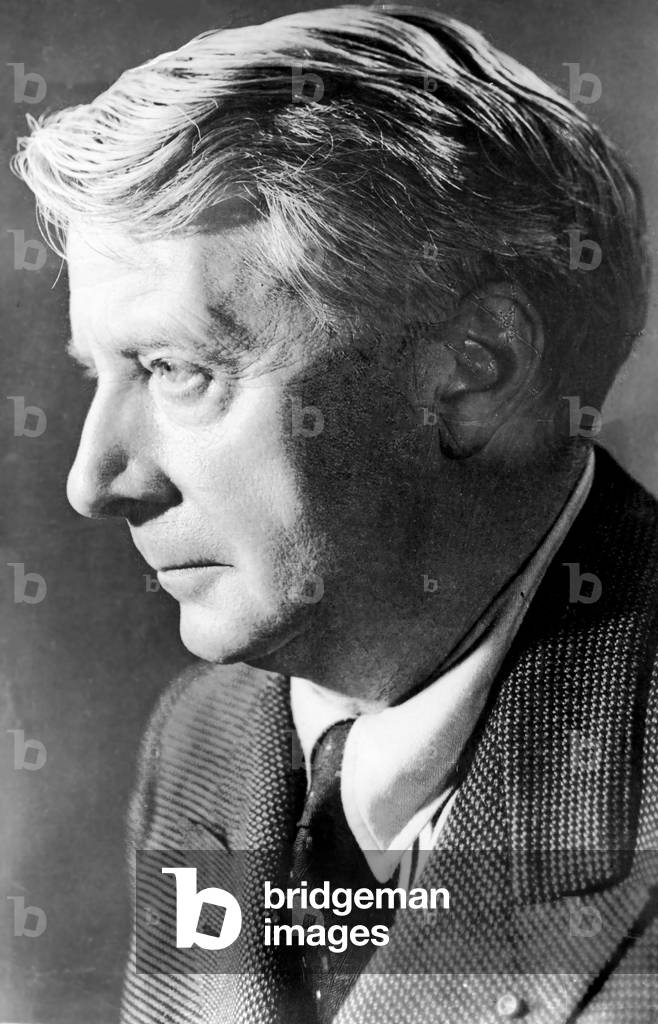 Charles Munch (September 26, 1891 - November 6, 1968), Alsatian conductor (b/w photo)
