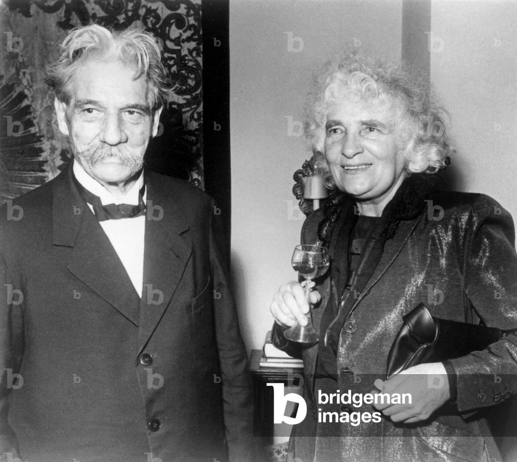 Albert Schweitzer and Elly Ney