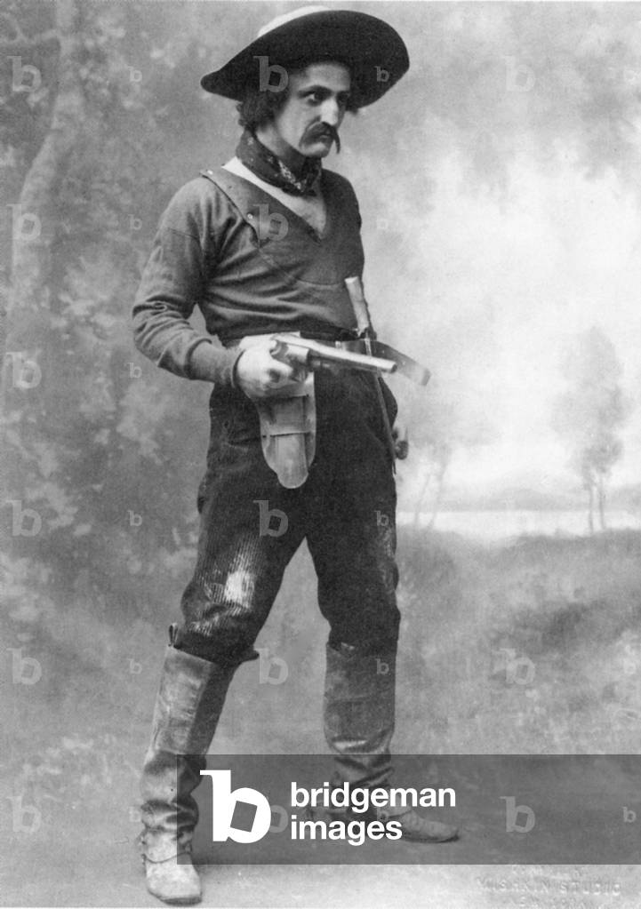 Dinh Gilly as Sonora in Giacomo Puccini