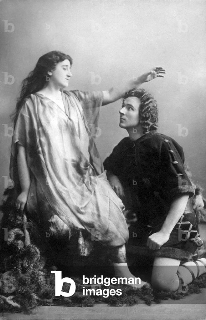 Melanie Kurt, Austrian soprano & Paul Hansen Danish tenor in Parsifal