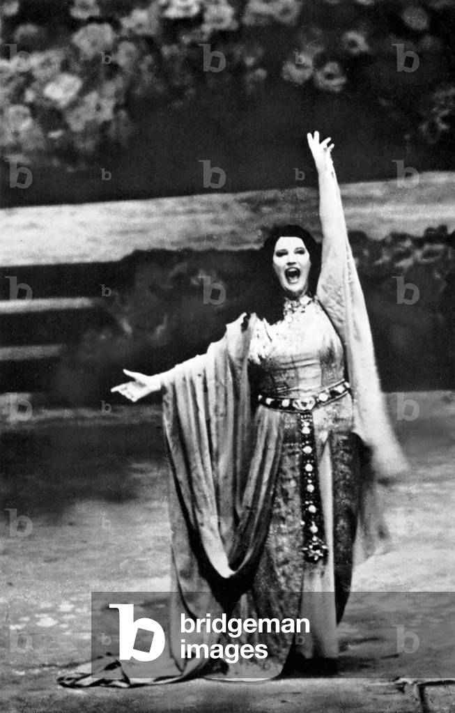 Kirsten Flagstad, Norwegian soprano as Kundry in Parsifal