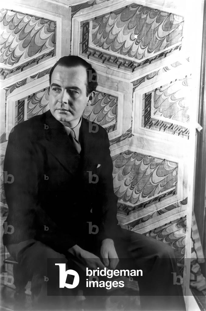 Samuel Barber,  American baritone, pianist & composer, 1944 (b/w photo)