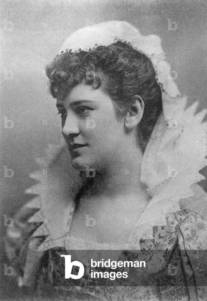 Lillian Nordica as Valentine in Les Huguenots, opera by Giacomo Meyerbeer