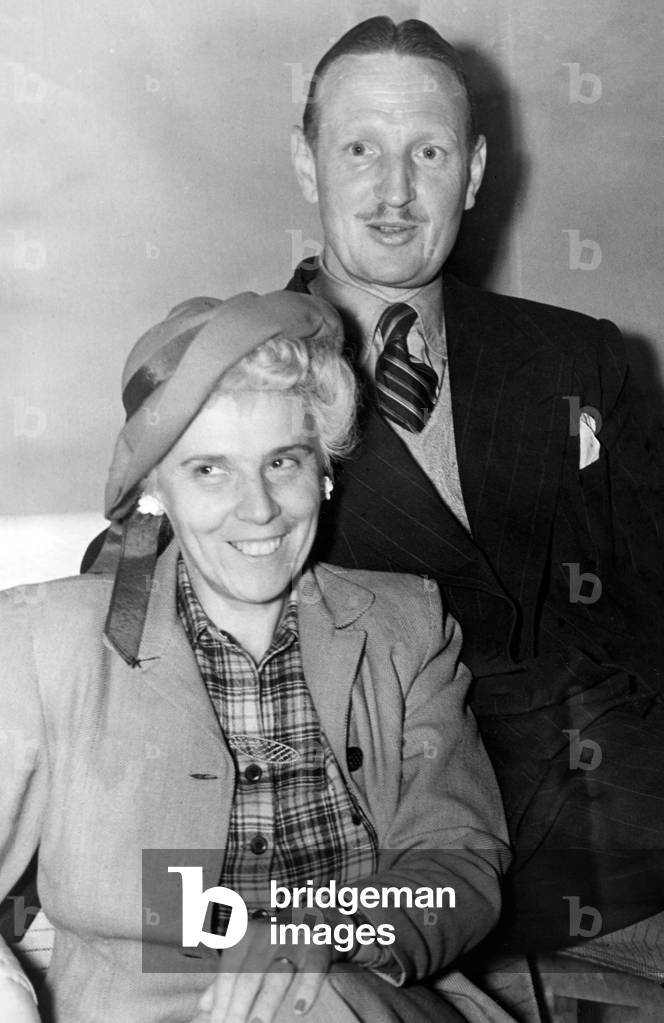William Penrose, Scots violist with first wife 1948