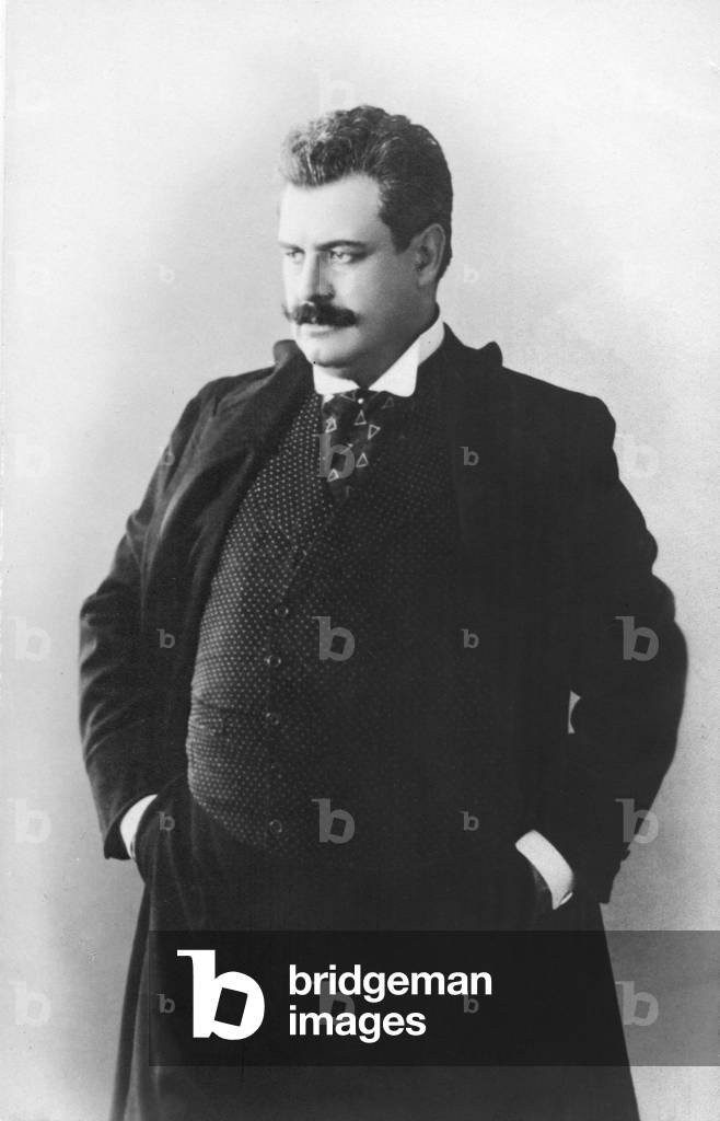 Vittorio Arimondi - portrait of Italian bass opera singer.