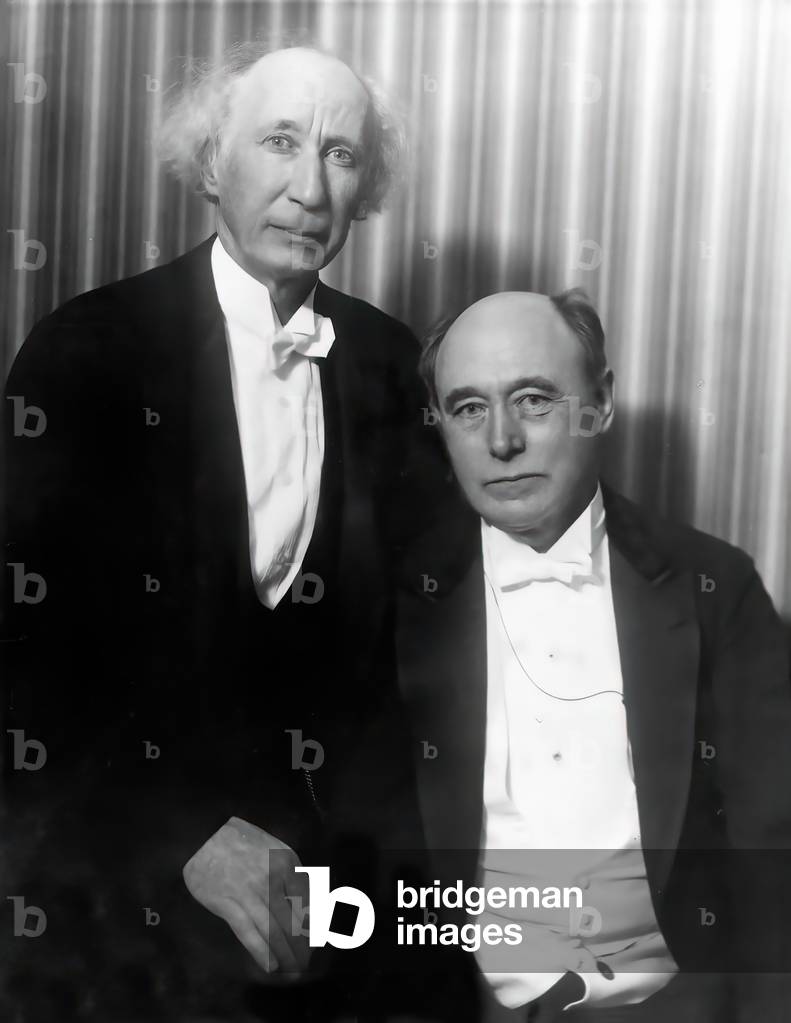 Emil von Sauer, German pianist & composer, & Felix Weingartner, Dalmatian conductor & composer