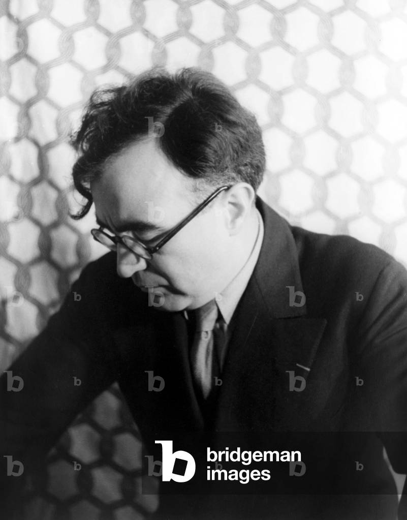 Carlos Chavez, Mexican composer, conductor, music theorist, educator, journalist, and founder and director of the Mexican Symphonic Orchestra, 13 June 1899 - 2 August 1978