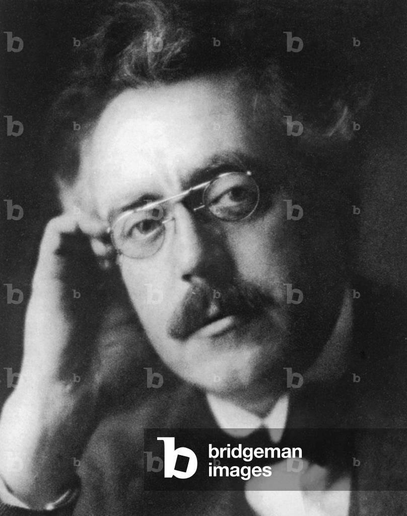 Frank Bridge, English composer and violist, c.1923 (photo)