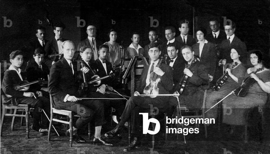 Georg Kulenkampff, Tossy Spivakovsky & orchestra, Berlin, 1924