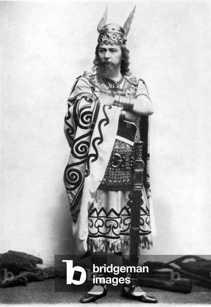 Hermann Winkelmann, German tenor as Tristan
