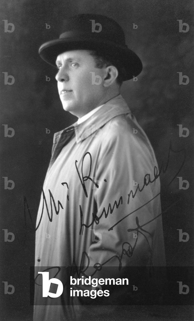 Joseph Rogatchewsky ( 1891 - 1985 ), Ukrainian born French tenor signed portrait