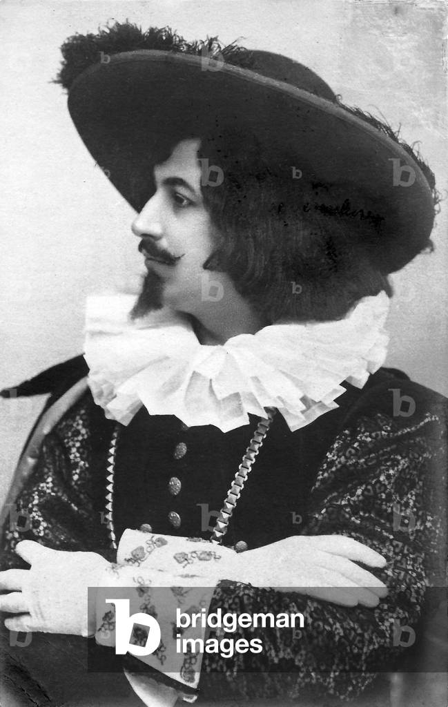 French bass singer Leon Rothier as Pizarro in 'Fidelio', at Opera-Comique