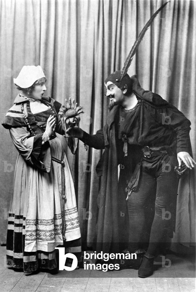 Florence Evelyn and Robert Radford in Faust