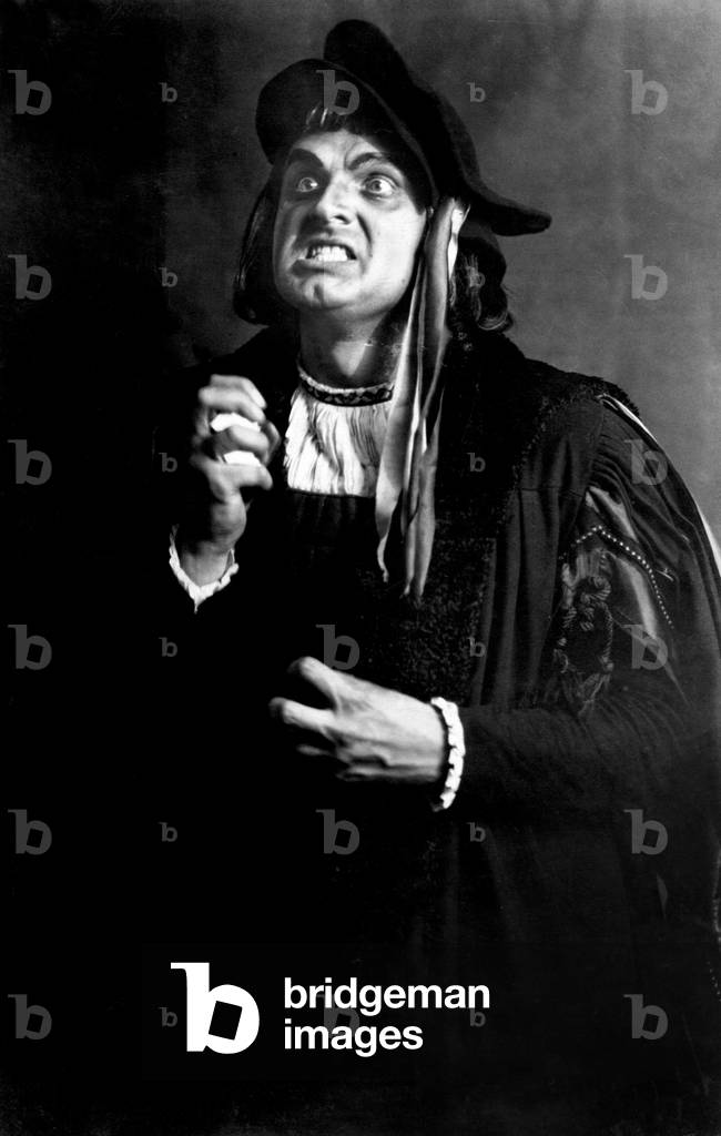 Alfred Jerger ( 1889 - 1976 ), Austrian bass baritone as Beckmesser in Die Meistersinger von Nürnberg by Richard Wagner