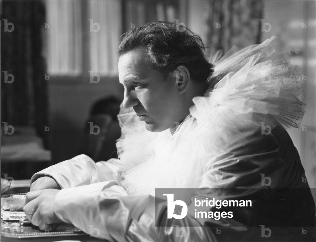 Richard Tauber, Austrian  tenor as Canio ,1937 Film Pagliacci