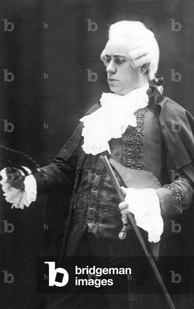Edouard Rouard (1876 - 1962), French baritone as Scarpia in Tosca Brussels