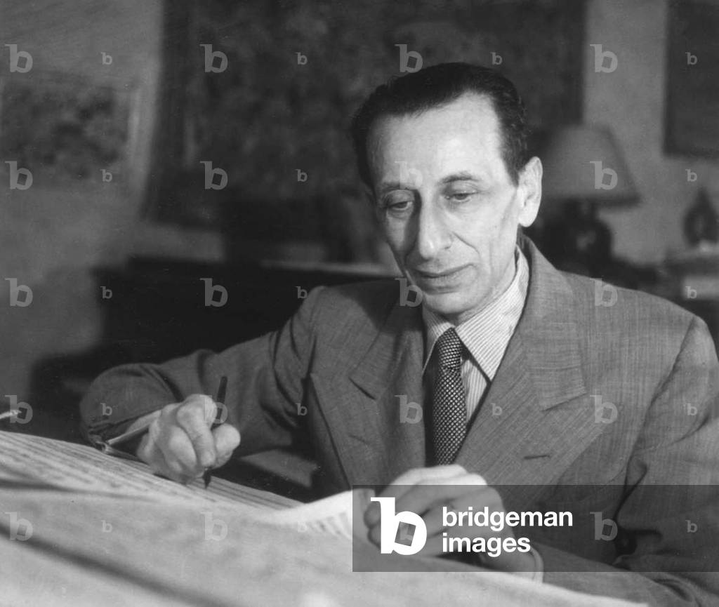 Alexandre Tansman (born Aleksander Tansman)composing score
