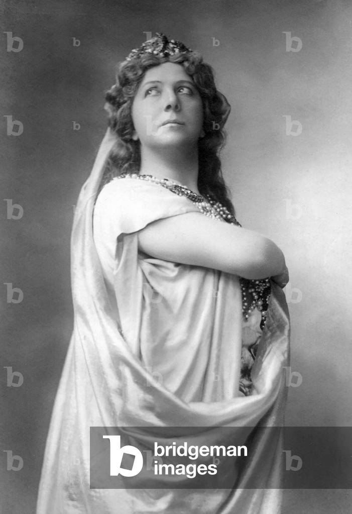 Martha Leffler-Buckard, German soprano 1888