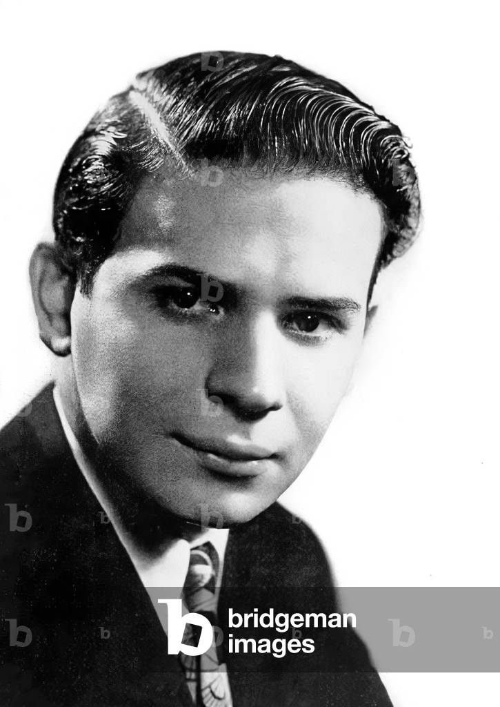 Byron Janis American pianist, 1948 (b/w photo)