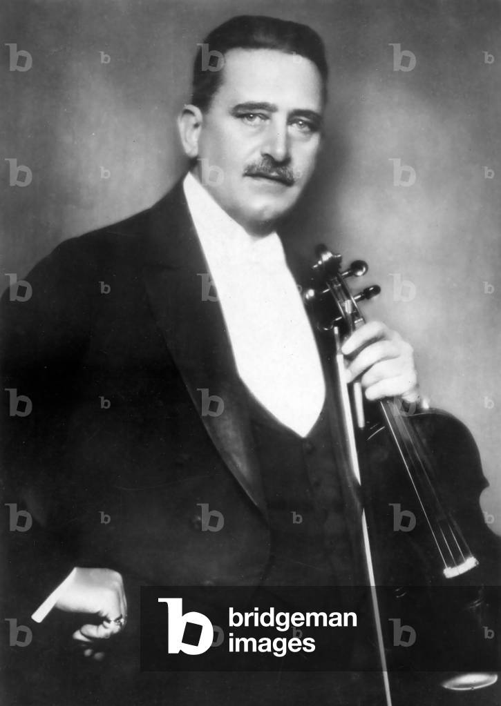 Johann Wilhelm Ganglberger, Austrian composer conductor & violinist (b/w photo)