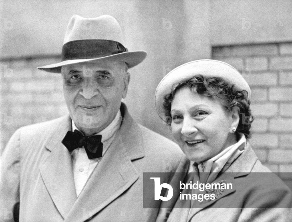 Bruno Walter with Lotte Schone