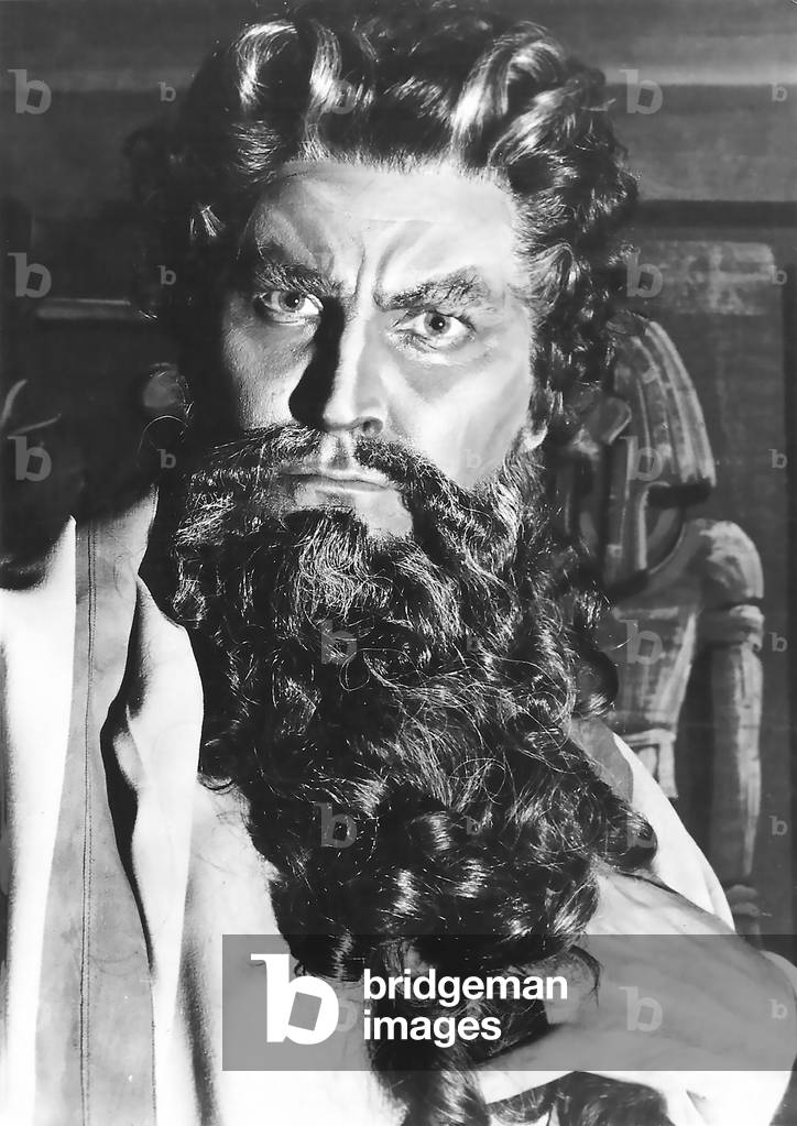 Nicola Rossi-Lemeni (November 6, 1920 - March 12, 1991), Italian bass as Moses in Moses in Egypt, opera by Rossini