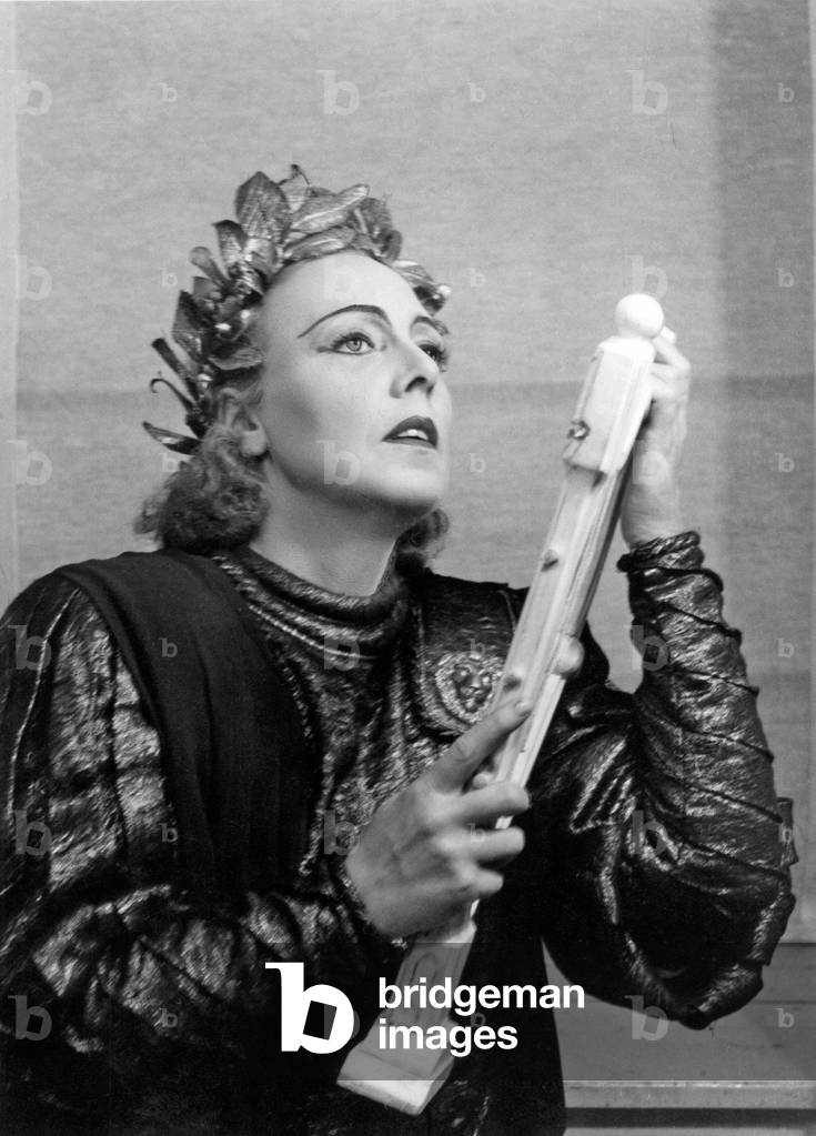 Elisabeth Hoengen, German contralto, as Orpheus