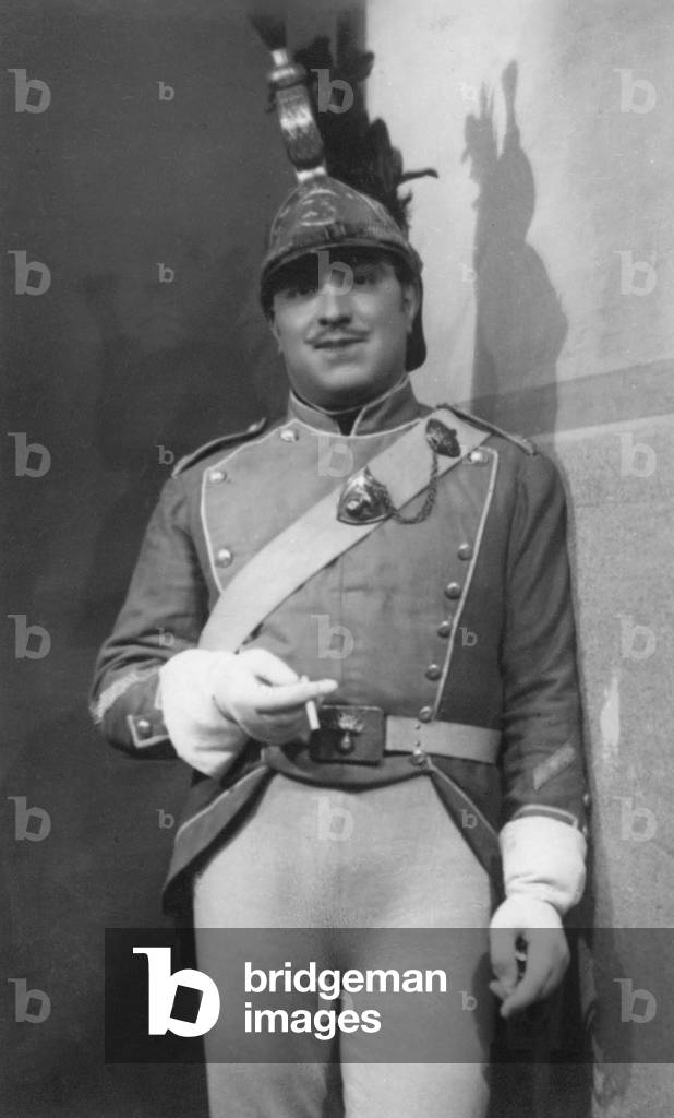 Antonin Trantoul, French tenor as Don Jose in Georg Bizet 's Carmen. 1887 - 1966.