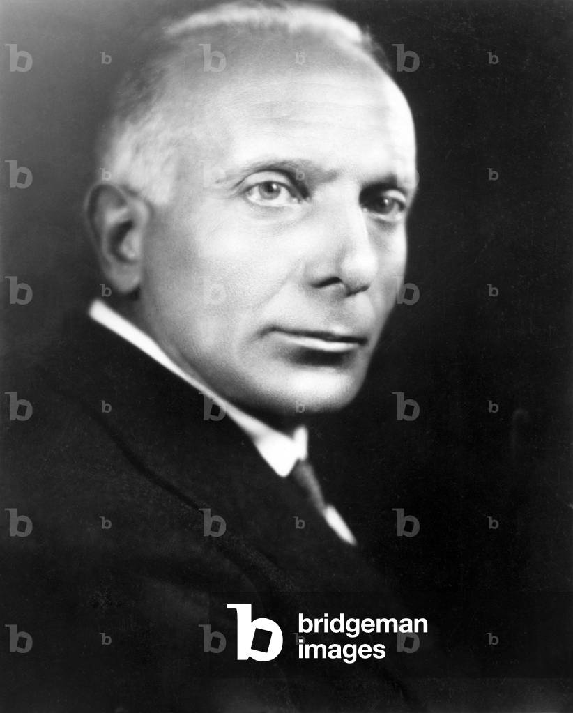 Bernardino Molinari. Portrait photograph taken in 1937. Italian conductor, 11 April 1880 - 25 December 1952.