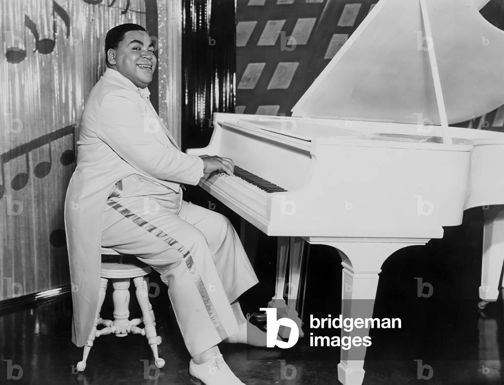 Fats Waller American pianist, 1935 (b/w photo)