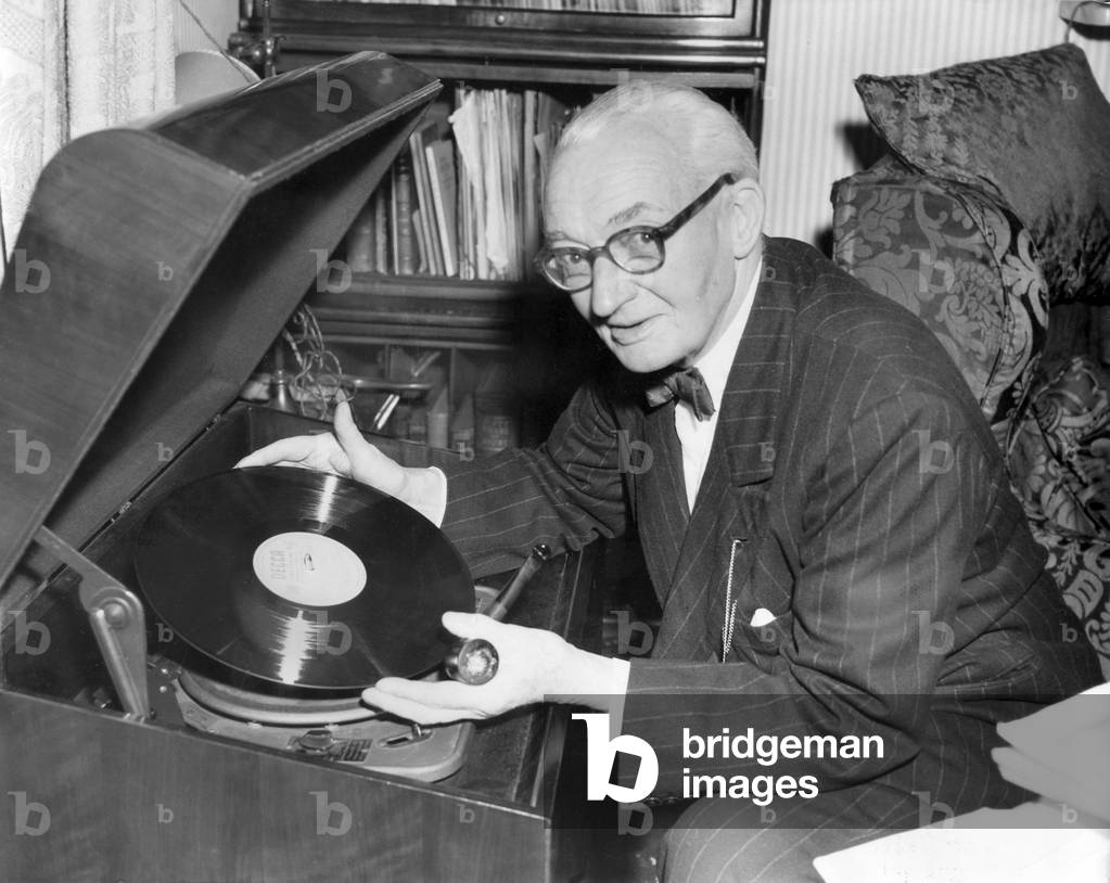 English music writer and broadcaster Christopher Stone, c