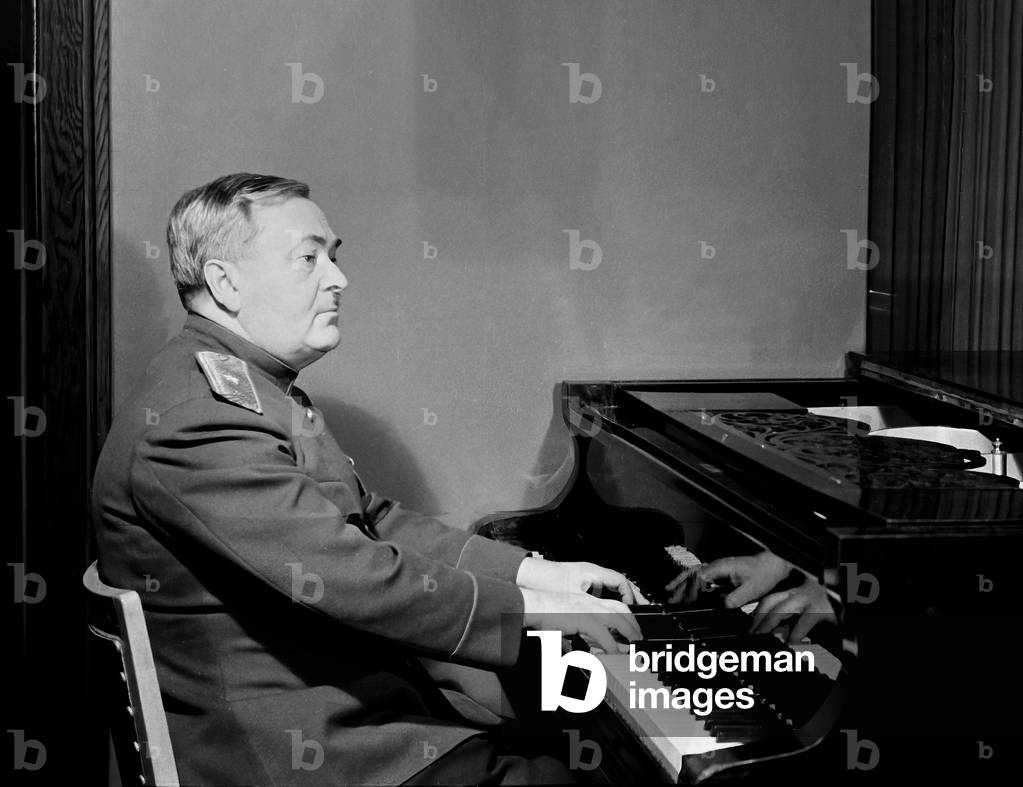 Alexander Alexandrov Russian composer (b/w photo)