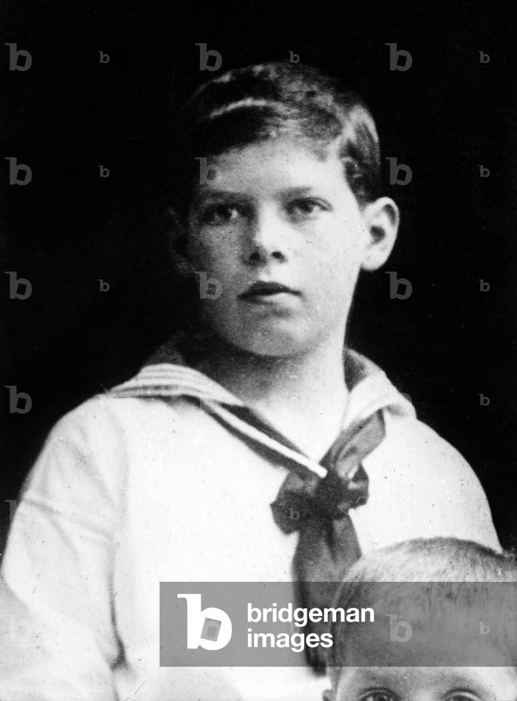 Prince Paul of Greece as a child c. 1910 (photo)