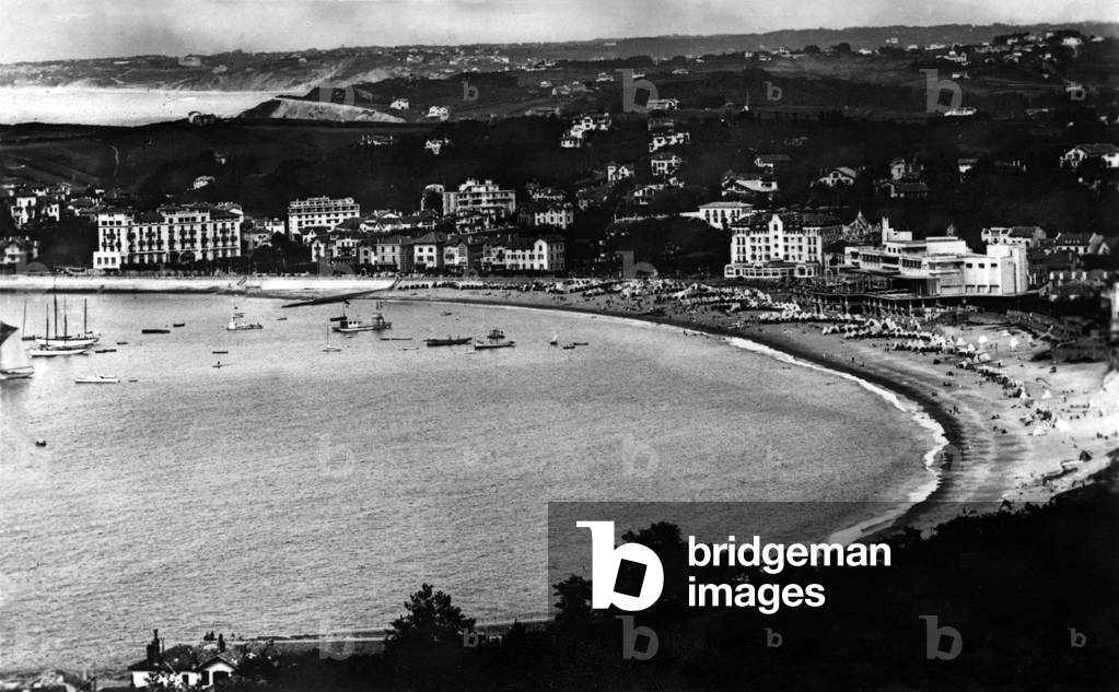 Saint-Jean-De-Luz, France, Postcard, c. 1950