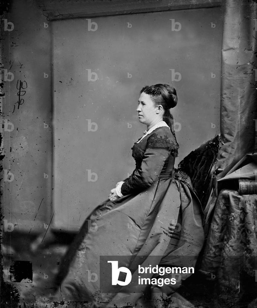 Julia Dent Grant  UlyssesGrant's wife c. 1865