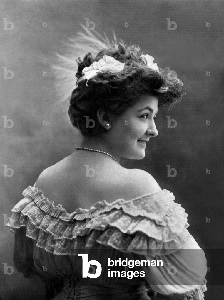 French actress and singer Clara Faurens, from 