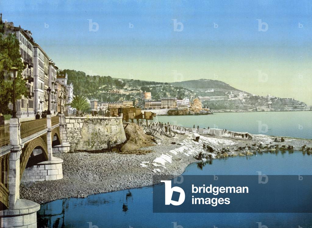 Nice, French Riviera, c. 1900: Boulevard du midi