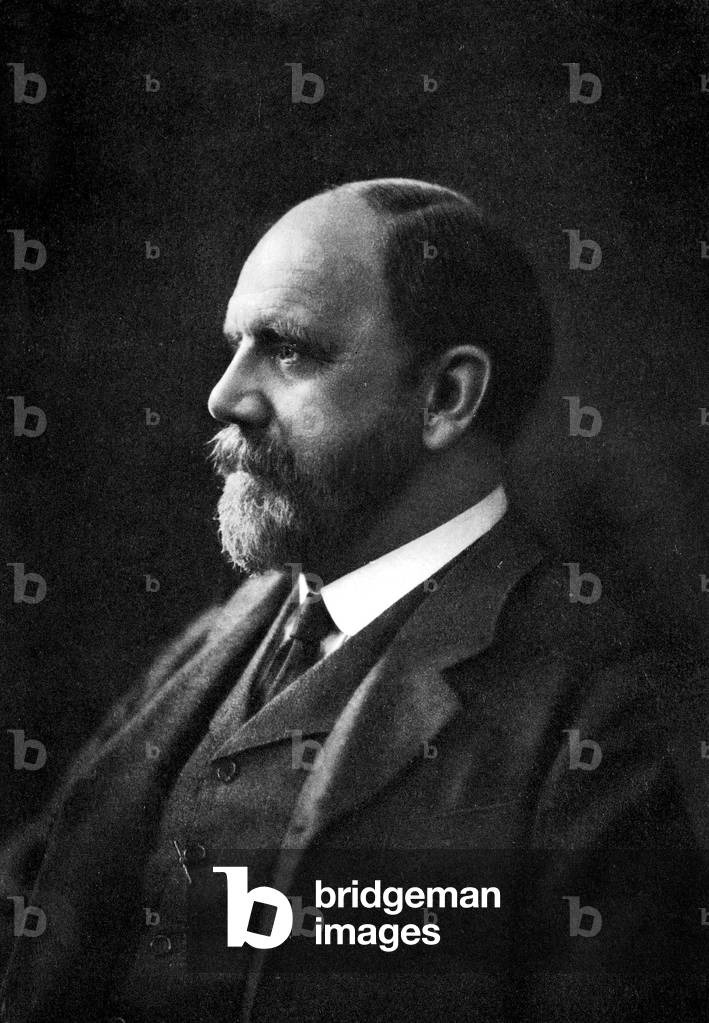 Francis Darwin, 19th century (b/w photo)