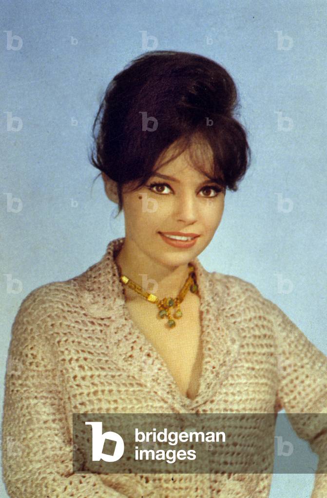 French actress Pascale Petit c. 1959
