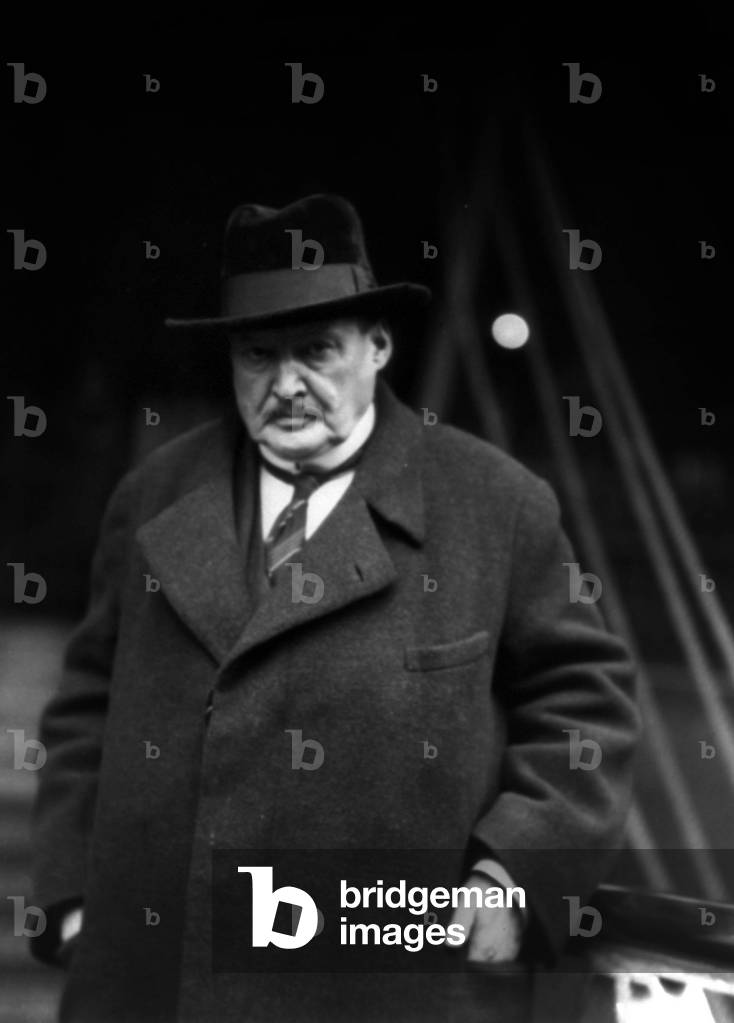 Alesandr Koustantinovich Glazunov, 1926 (b/w photo)