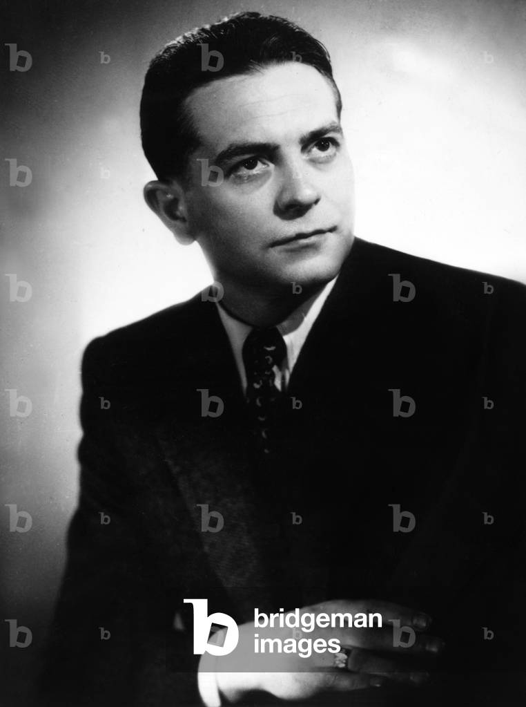 Roger Wybot organized DST (French counterintelligence agency) in 1944 - 1959 here c. 1950