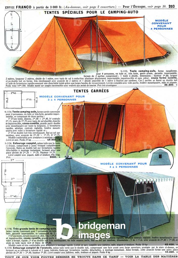 Tents, c.1950s (print)