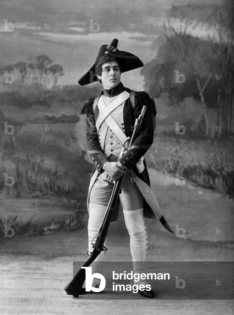 French tenor David Devries  as Georges in opera 