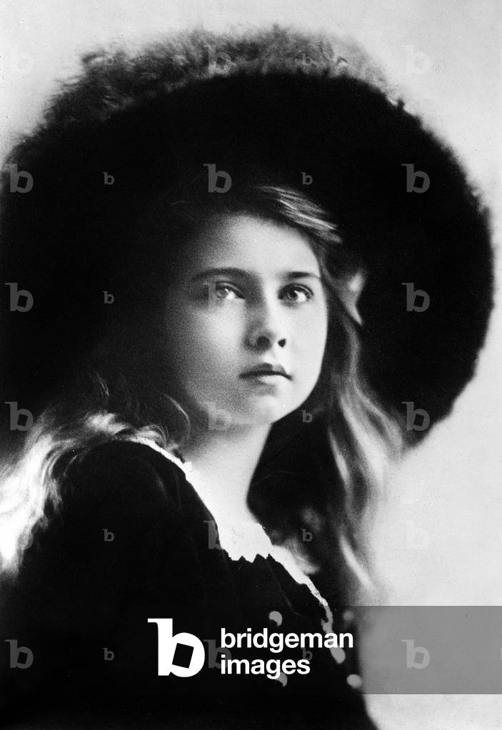 Mary of Romania (1900-1961) queen of Yugoslavia, wife of AlexanderII here as a child c. 1910