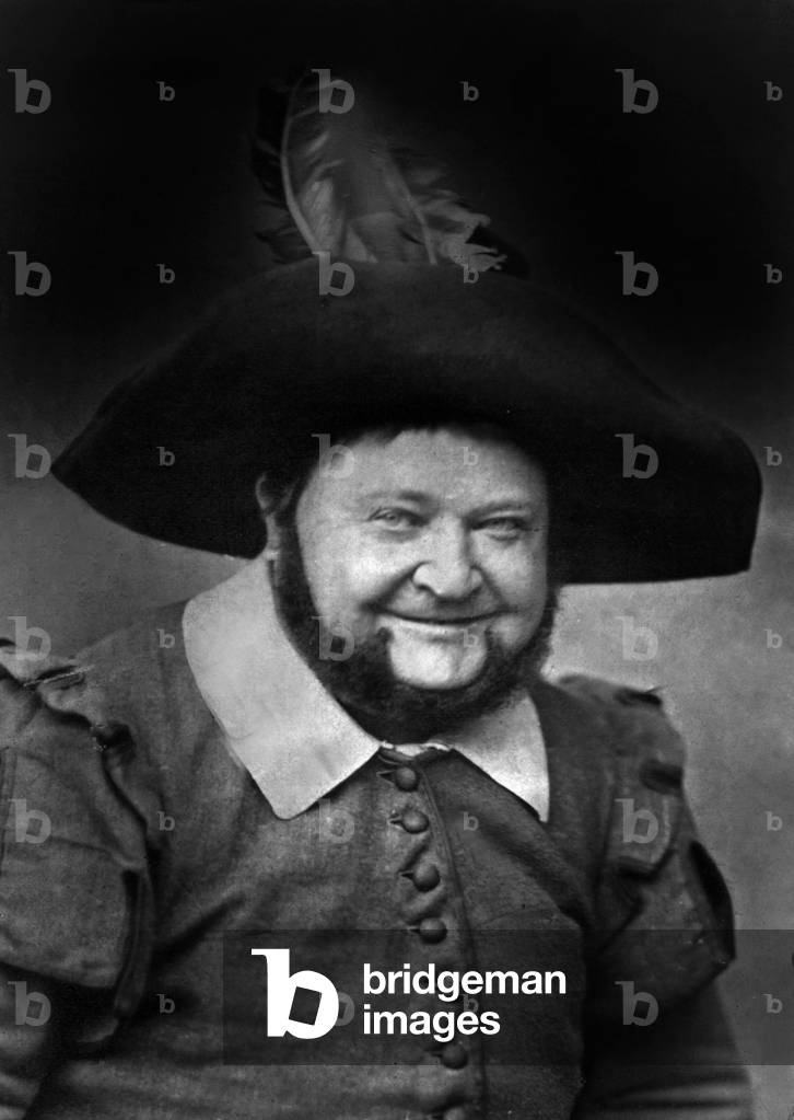 Etienne Pradeau (1818-1895) french actor and singer, photo by Lopez, 1876