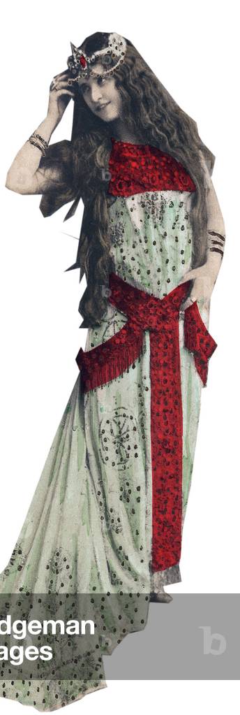 French comedian Claude Ritter, c. 1900, photo by Reutlinger