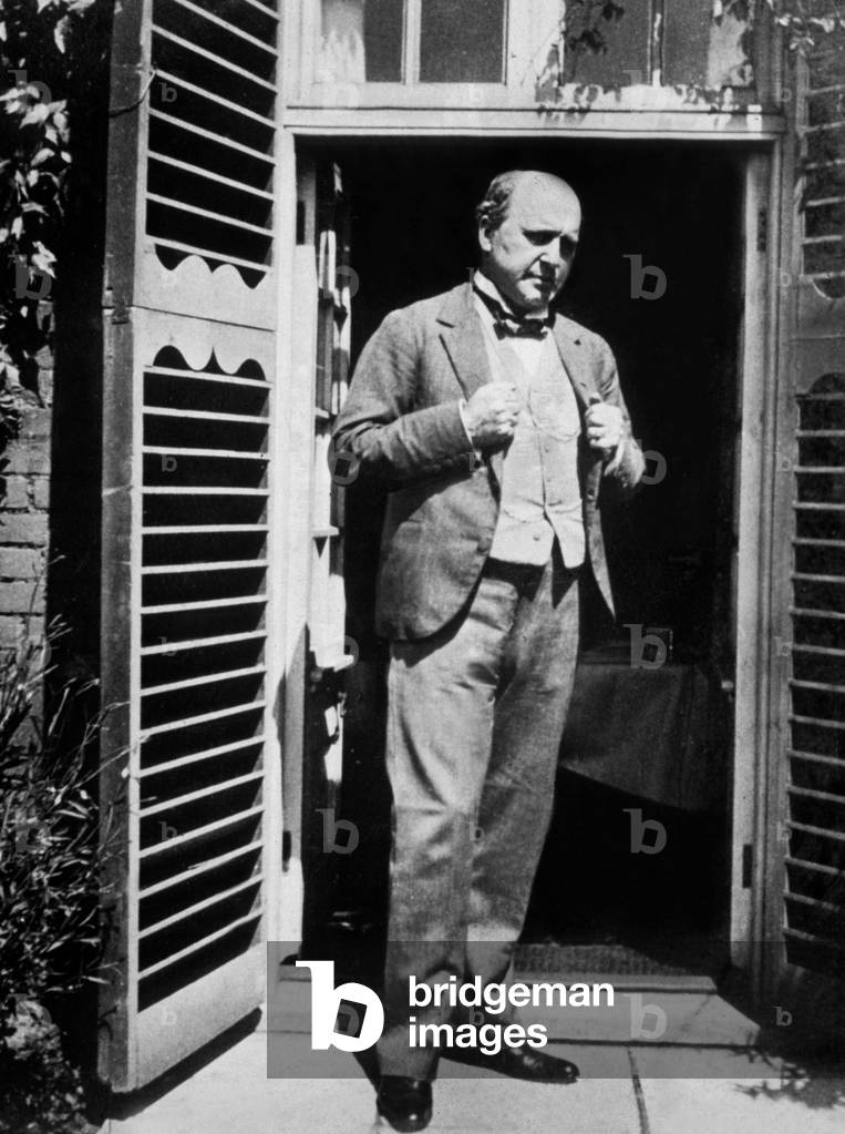 Henry James (1843-1916) american naturalized english writer, here c. 1905