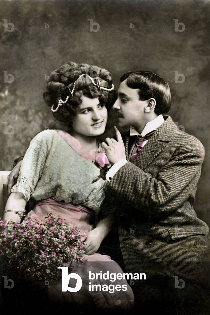 Couple of lovers, c. 1910