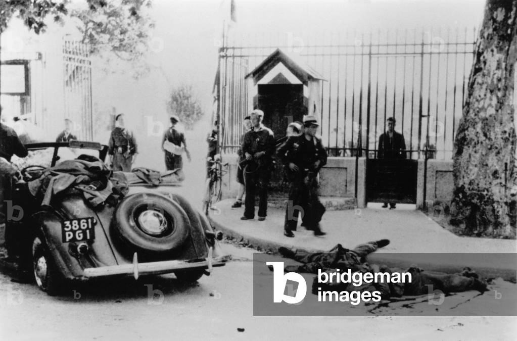 After a fight to liberate Annecy in 1944