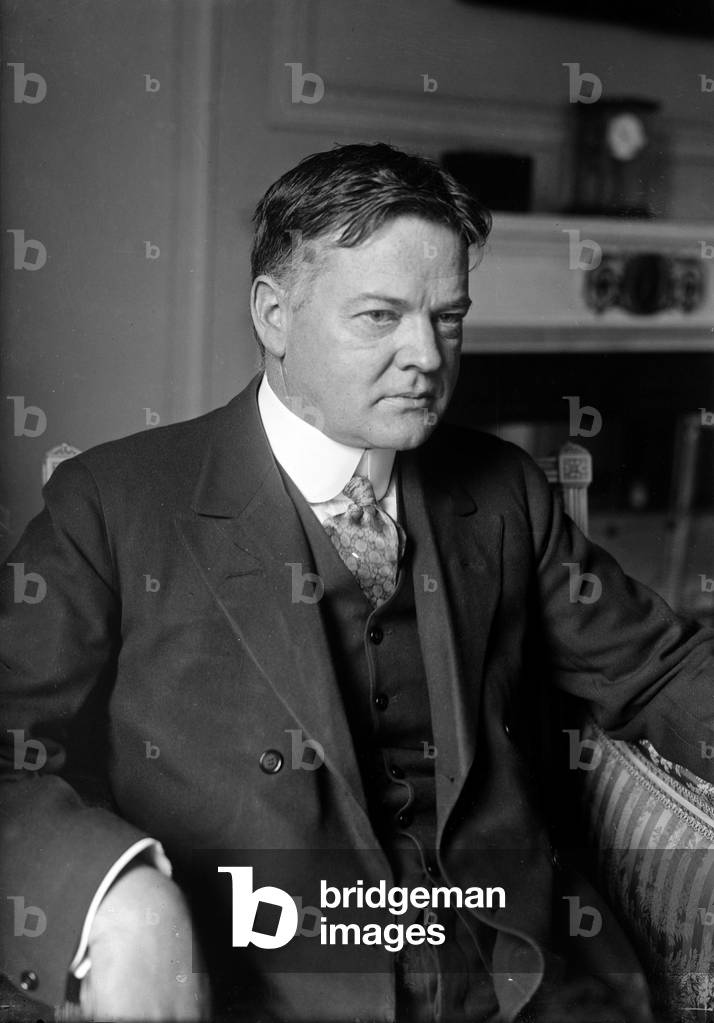 Herbert Hoover, c. 1920 (b/w photo)